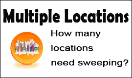Multiple Locations To Sweep in Waltham Abbey