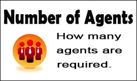 Number Of Agents Required in Waltham Abbey