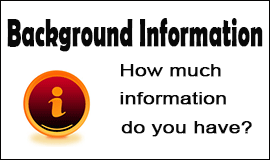 Background Information Provided in Waltham Abbey