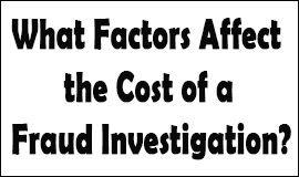 Fraud Investigation Cost Factors in Waltham Abbey