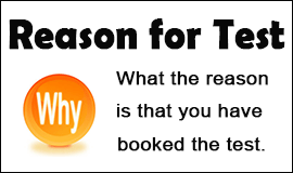Reason The Test Is Being Taken in Waltham Abbey