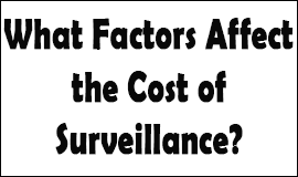 Bug Sweeping Cost Factors in Waltham Abbey