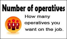 Number of Surveillance Operatives in Waltham Abbey